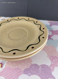 Vintage Metlox Poppytrail Homestead Provincial Saucer Plate 6", CLEAN