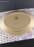 Vintage Metlox Poppytrail Homestead Provincial Oval Serving Platter 10"x13.5", CLEAN