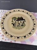 Vintage Metlox Poppytrail Homestead Provincial Round Chop Plate/Serving Platter 12", CLEAN