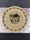 Vintage Metlox Poppytrail Homestead Provincial Round Chop Plate/Serving Platter 12", CLEAN