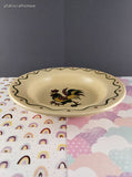 Vintage Metlox Poppytrail Homestead Provincial Round Rim Soup Bowl 8.5", CLEAN