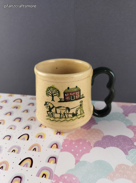 Vintage Metlox Poppytrail Homestead Provincial Mug w/Handle, CLEAN