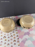Vintage Metlox Poppytrail Homestead Provincial Individual Open Soup Server Bowls Set/2, CLEAN