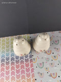 Vintage Pfaltzgraff "Tea Rose" Salt / Pepper Shaker Set, Nice & Clean