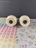 Vintage Pfaltzgraff "Tea Rose" Salt / Pepper Shaker Set, Nice & Clean