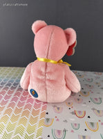 2008 TY Beanie Baby - Eggs 2008, Pink Easter Teddy Bear *UNUSED CODE*