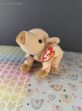 TY Beanie Baby - Easter Pig, Knuckles - March 25, 1999