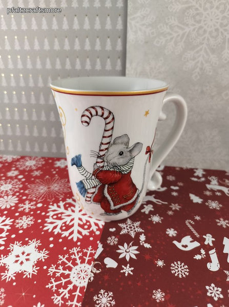 2024 Williams Sonoma "Twas the Night Before Christmas" Mouse Tall 14oz Mug NWOT