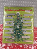Vintage Christmas Holiday Festive 6' Mirrored Garland, NEW & SEALED