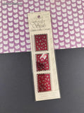 Vintage Genuine Fossler Seals Embossed SHINY Stickers, 1 Sheet New & Sealed