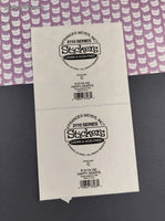 Vintage Frances Meyer, Inc. 2110 Series Colorful Hearts Sticker Sheet, Unused