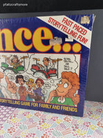 Vintage 1987 Once...The Storytelling Game for Family and Friends NEW & SEALED