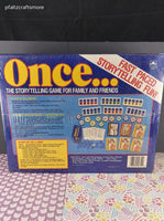 Vintage 1987 Once...The Storytelling Game for Family and Friends NEW & SEALED