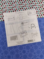 Vintage 2001 Mrs. Grossman's Christmas Labels, Animals Sticker Sheet, Unused