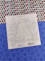 Vintage 1994 Mrs. Grossman's Christmas Festive "Trim-a-Tree" Sticker Sheet, Unused