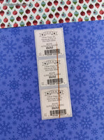 Vintage S.R.M. Press Alphaset Blocks XMAS Sticker Sheet, Unused
