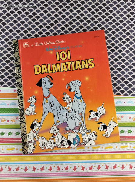 Vintage 1993 Little Golden Book: Walt Disney's 101 Dalmations Hardcover, Like New