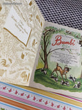 Vintage 1981 Little Golden Book: Walt Disney's Bambi Hardcover