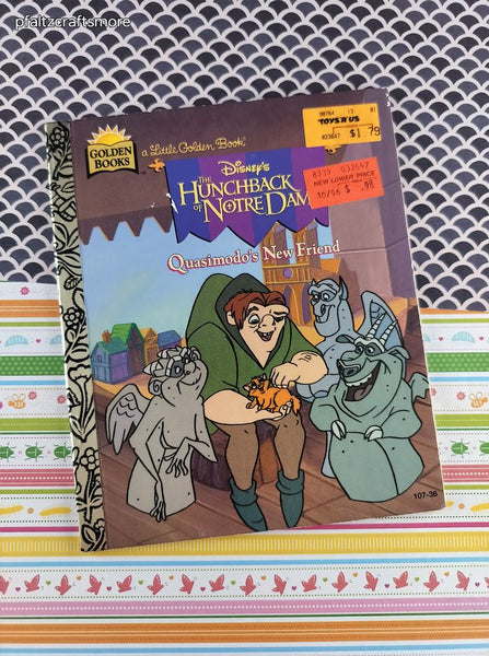 Vintage 1996 Little Golden Book: Walt Disney's the Hunchback of Notre Dame, Like New