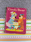 Vintage 1961 Little Golden Book Cindy Bear Hanna-Barbera, Hardcover