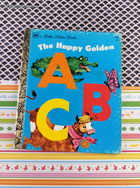 Vintage 1977 Little Golden Book: The Happy Golden ABC Hardcover