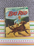 Vintage 1962 1st Printing Little Golden Book Walt Disney's Big Red, Hardcover