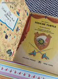 Vintage 1962 1st Printing Little Golden Book Touche Turtle Hanna-Barbera, Hardcover