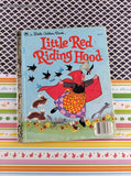 Vintage 1972 Little Golden Book: Little Red Riding Hood Hardcover
