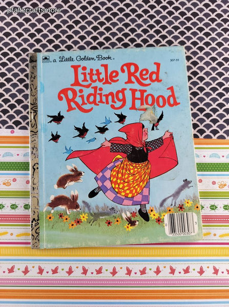 Vintage 1972 Little Golden Book: Little Red Riding Hood Hardcover