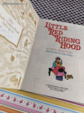 Vintage 1972 Little Golden Book: Little Red Riding Hood Hardcover