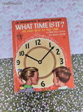 Vintage 1954 Romper Room Wonder Book What Time is It? Hardcover