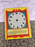 Vintage 1954 Romper Room Wonder Book What Time is It? Hardcover