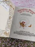 Vintage 1986 Little Golden Book: Theodore Mouse Up in the Air Hardcover