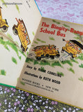 Vintage 1950 Wonder Book The Bingity-Bangity School Bus Hardcover