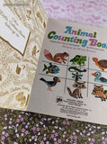 Vintage 1977 Little Golden Book: Animal Counting Book Hardcover