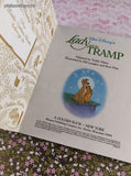 Vintage 1993 Little Golden Book: Walt Disney's Lady and the Tramp Hardcover, Like New