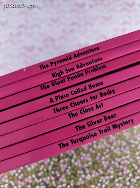 Vintage 1998 Barbie Grolier Set/8 Hardcover Books