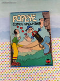 Vintage 1980 Wonder Books Popeye Climbs a Mountain Softcover Booklet