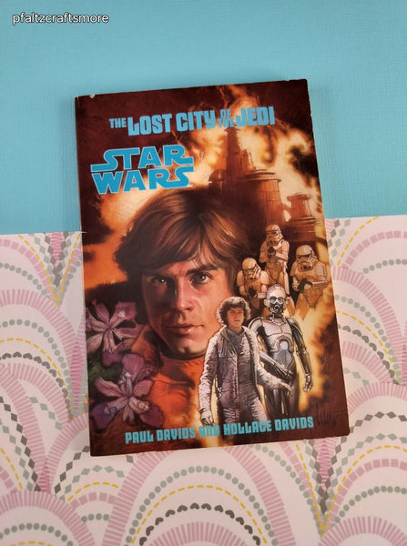Vintage 1992 Star Wars: The Lost City of the Jedi Bantam Softcover