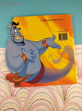 Vintage 1993 Disney's Aladdin the Genie's Tale Golden Books Softcover, Like New