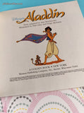 Vintage 1993 Disney's Aladdin Golden Books Softcover, Like New