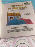 Vintage 1986 Sesame Street Growing-Up Book, Scared of the Dark Hardcover