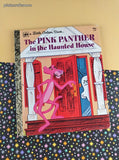 Vintage 1975 Little Golden Book: The Pink Panther in the Haunted House Hardcover