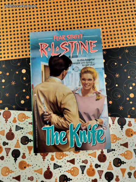 Vintage 1990's Fear Street: The Knife by R.L. Stine Softcover