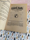 Vintage 1990 Girl Talk: It's All in the Stars by L.E. Blair Softcover