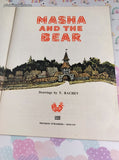 Vintage 1970 Masha and the Bear, a Russian Folk Tale Softcover Booklet