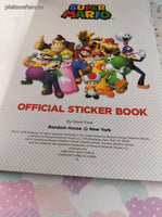 2018 Nintendo Super Mario Official Sticker Book Softcover
