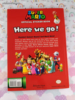 2018 Nintendo Super Mario Official Sticker Book Softcover