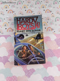 Vintage 1991 1st Printing The Hardy Boys Case Files: Flight Into Danger Softcover