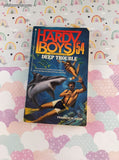 Vintage 1991 1st Printing The Hardy Boys Case Files: Deep Trouble Softcover